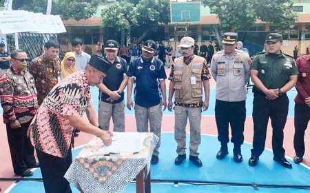 Literasi Bencana, 12 Sekolah di Mlati Ukir Komitmen SPAB