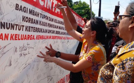 Rieke Diah Pitaloka: "Justice for Mbah Tupon"