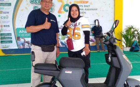 Milad ke-29 BMT Artha Amanah Sanden Dimeriahkan Senam Sehat