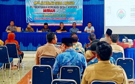 Di Klaten, Sejumlah Desa Ngebut Pembentukan Koperasi Desa Merah Putih