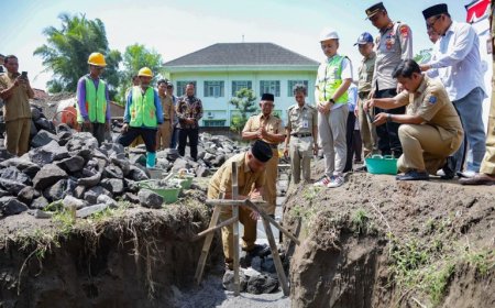 Kalurahan Purwomartani Membangun Gedung Serbaguna