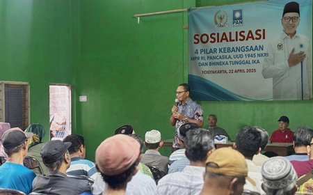 Sosialisasi Empat Pilar, Totok Daryanto Sempat Singgung Lahan Pertanian