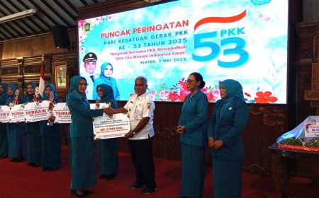 Hari Spesial, Pemkab Klaten Memperingati HKG PKK ke-53