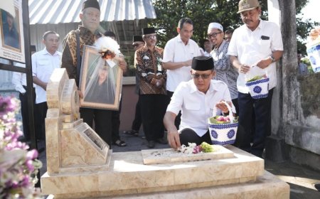 Danang Maharsa Pimpin Ziarah ke Makam Mantan Bupati Sleman