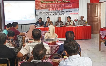 Sejumlah Kecamatan Selesaikan Musdessus Kepengurusan Koperasi Merah Putih 