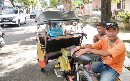 Jeritan Hati Pengemudi Bentor, Sehari Bisa Membawa Satu Penumpang Sudah Beruntung