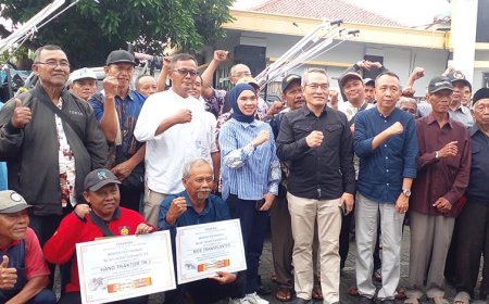 Petani Terima Bantuan Alsintan Prapanen 2025, Tahun Depan Bebas Pajak Sawah