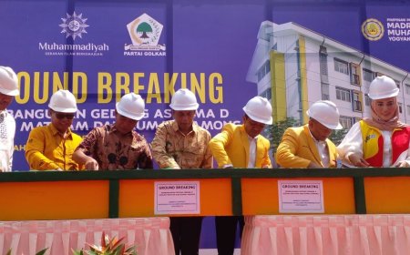 Pakai Uang Pribadi Anggota, Golkar Bantu Pembangunan Madrasah Muhammadiyah