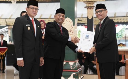 Bupati Sleman Melantik 155 Pejabat Administrator, Pengawas dan Kepala Puskesmas