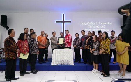 Pengurus BKSGK Kabupaten Sleman Periode 2025-2030 Dilantik