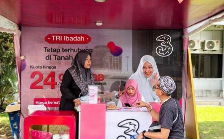 Buka Booth 24 Jam, Indosat Beri Layanan untuk Ribuan Jamaah haji