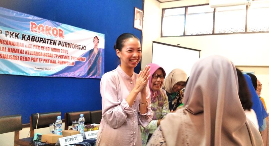 TP  PKK Purworejo Gelar Rakor, Ini Pesan Bupati