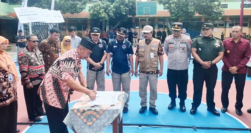 Literasi Bencana, 12 Sekolah di Mlati Ukir Komitmen SPAB