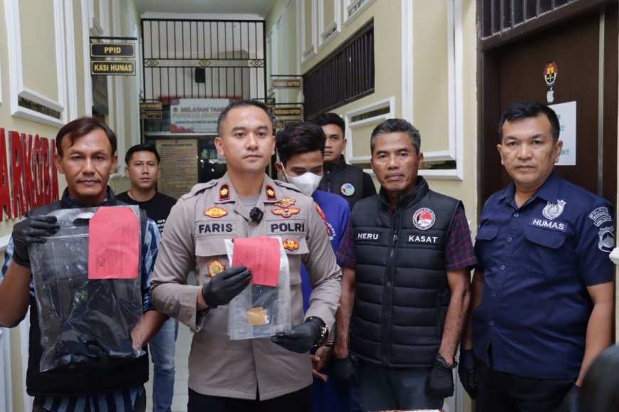 Polres Kebumen Tangkap Kurir Sabu, Terima Imbalan Rp 50 Ribu Per Paket