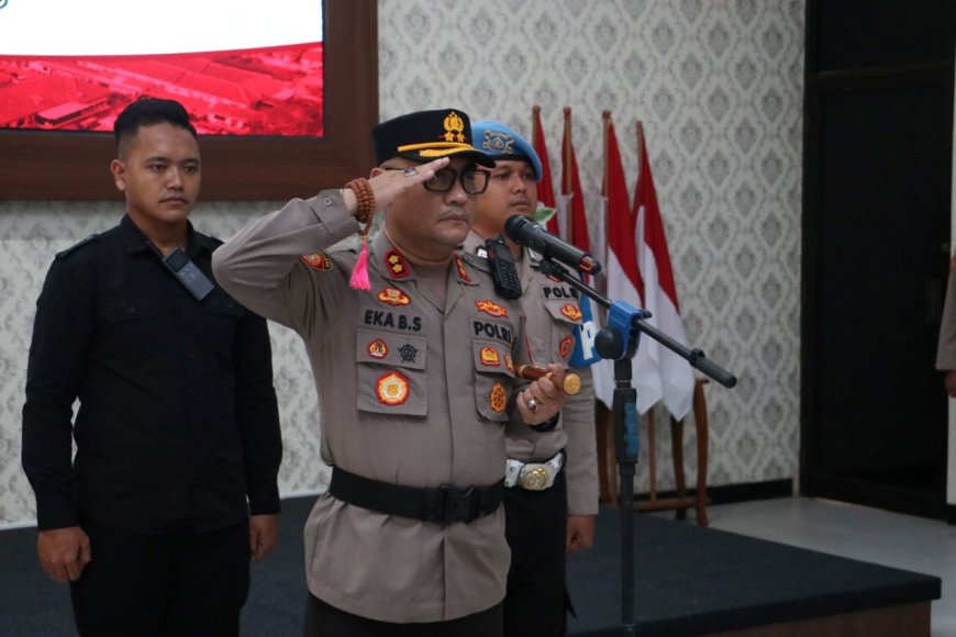 Kapolsek Kutowinangun Naik Pangkat Pengabdian Menjadi Komisari Polisi