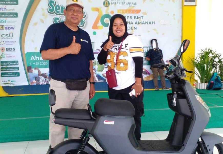 Milad ke-29 BMT Artha Amanah Sanden Dimeriahkan Senam Sehat