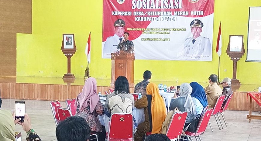 231 Desa atau Kelurahan Belum Membentuk Pengurus Koperasi Merah Putih 