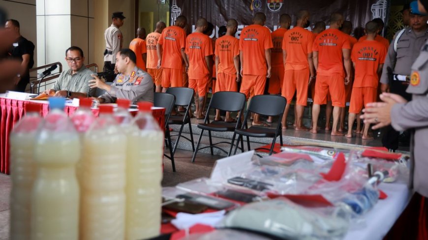 Polda DIY Tangkap 53 Orang dalam Operasi Pekat Progo, Premanisme Mendominasi