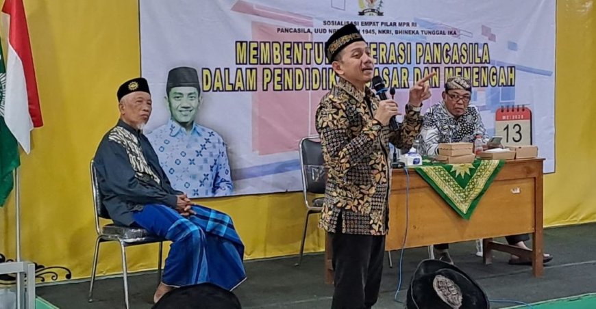 Anggota DPD RI Ahmad Syauqi Soeratno Sosialisasi 4 Pilar di Kulonprogo