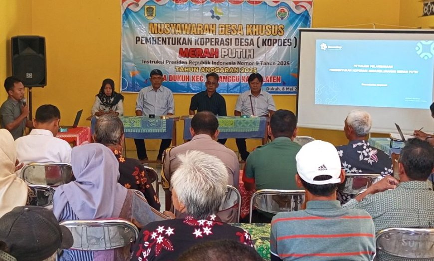 Dana Desa di Delanggu Klaten 20 Persen untuk Ketahanan Pangan