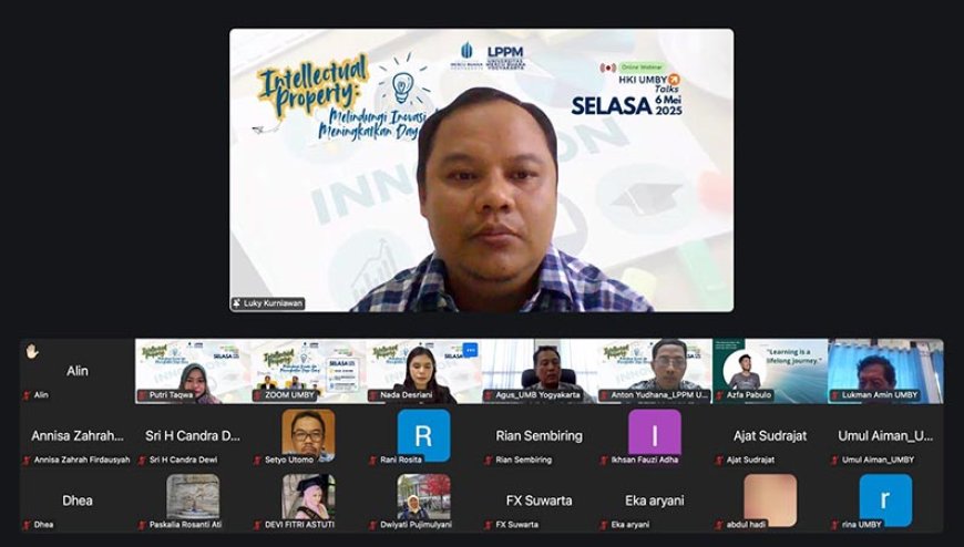 UMBY Gedor Kesadaran Pentingnya HKI: Kunci Inovasi dan Lompatan Daya Saing Bangsa