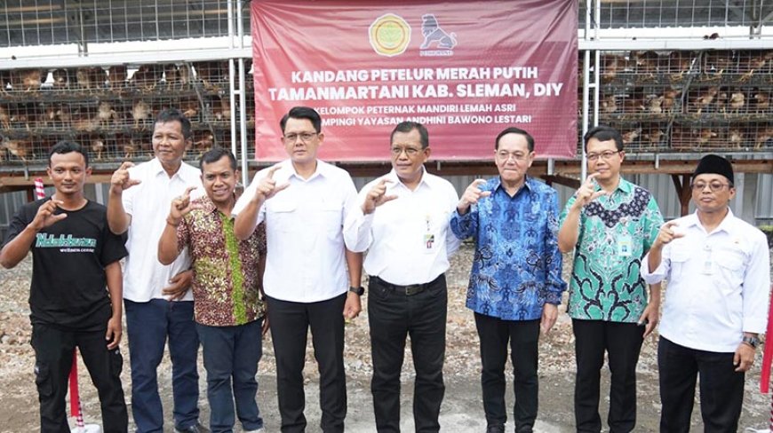 Hadiri Penyerahan Kandang Merah Putih dan Ayam Petelur, Danang: Kelembagaan Harus Ditata