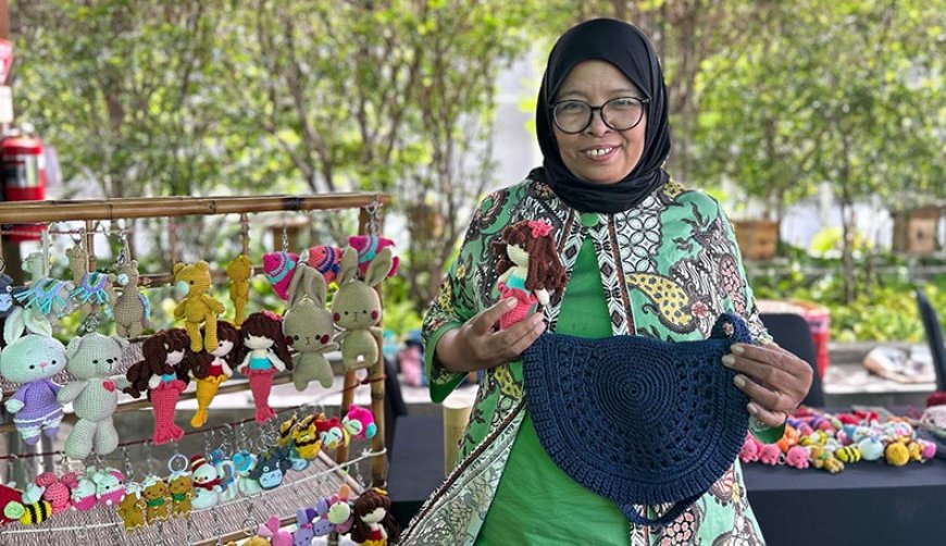 Benang Harapan Supartini: Merajut Asa Difabel Bantul, Tembus Pasar Dunia Berkat Sentuhan PNM Mekaar