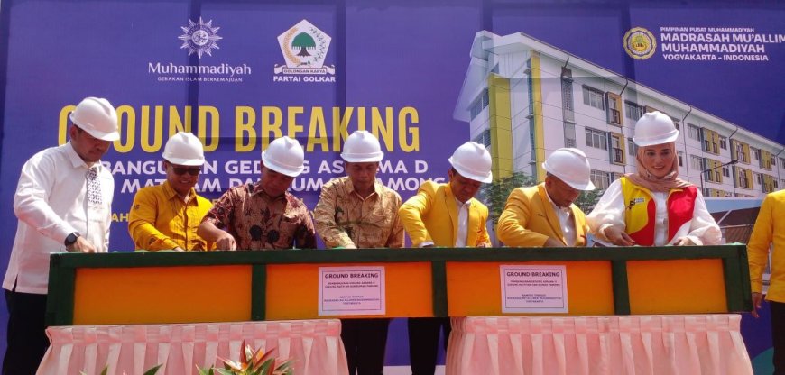 Pakai Uang Pribadi Anggota, Golkar Bantu Pembangunan Madrasah Muhammadiyah