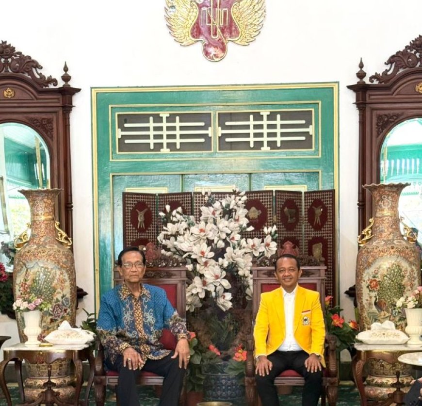 Bertemu Sultan HB X, Bahlil Melanjutkan Tradisi Golkar Silaturahmi ke Tokoh Senior