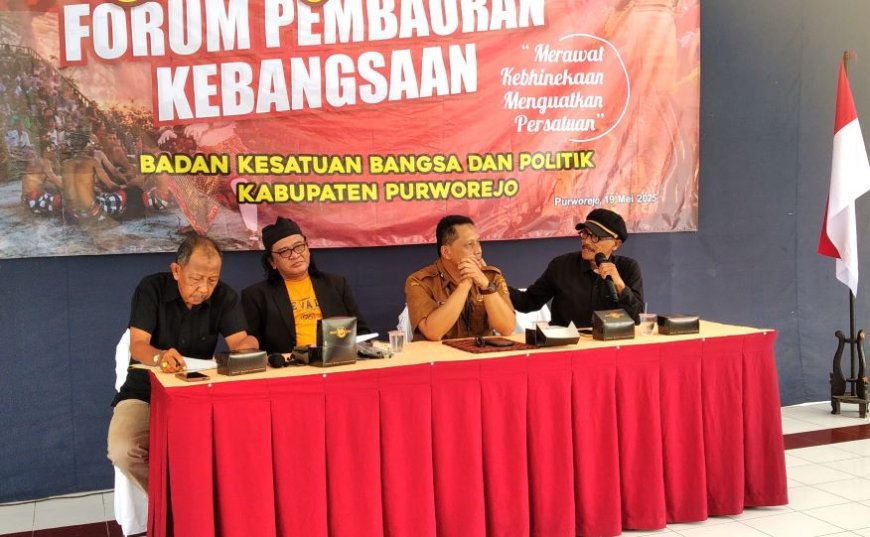 Kesbangpol Purworejo Gelar Dialog Antar Suku, Merawat Kebhinnekaan
