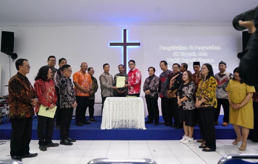 Pengurus BKSGK Kabupaten Sleman Periode 2025-2030 Dilantik