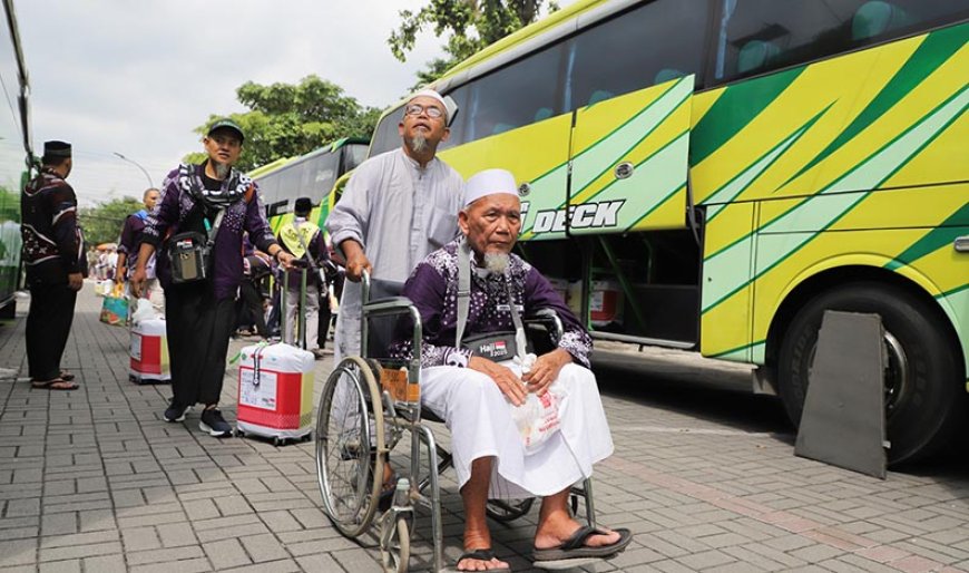 Calon Jamaah Haji Asal Sleman Mulai Diberangkatkan, Wabup Minta Jaga Budaya Bangsa