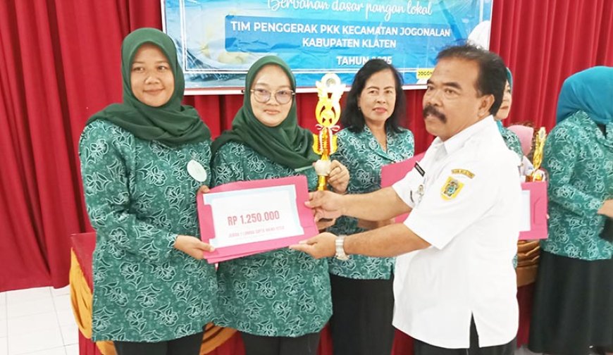Menangi Lomba Cipta Menu B2SA Kecamatan Jogonalan, TP PKK Desa Joton Maju Lomba Tingkat Kabupaten 