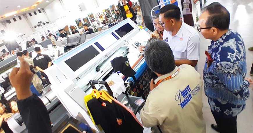 Teknologi Printing Berkembang, Wawali Berharap Generasi Muda Tertantang