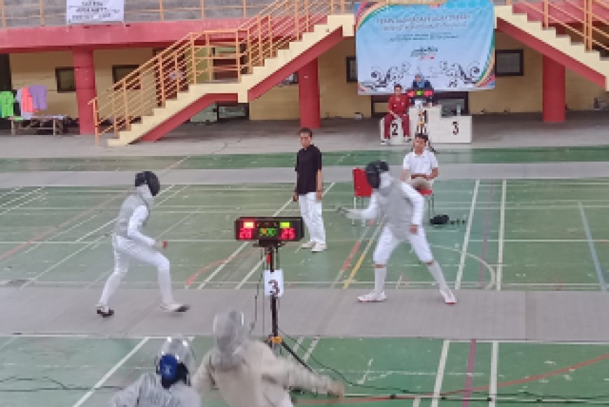 Kontingen Kulonprogo Juara Umum Anggar Popda DIY 2025