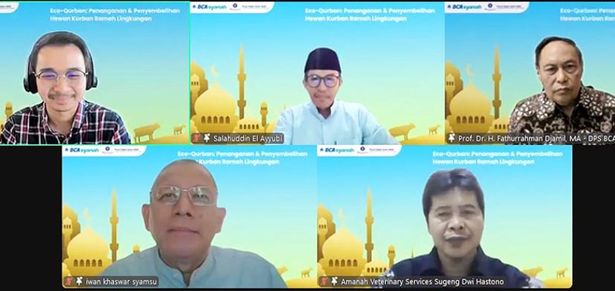 Edukasi Kurban Ramah Lingkungan, BCA Syariah Gelar Pelatihan Eco-Qurban