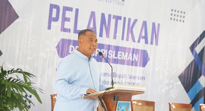 Pengukuhan HIPPI, Pemkab Sleman Siap Kolaborasi Dorong Roda Perekonomian