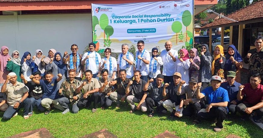 Pasar Modal Indonesia Tanam 1.500 Pohon Durian: Lestarikan Lingkungan, Berdayakan Ekonomi Banyumas