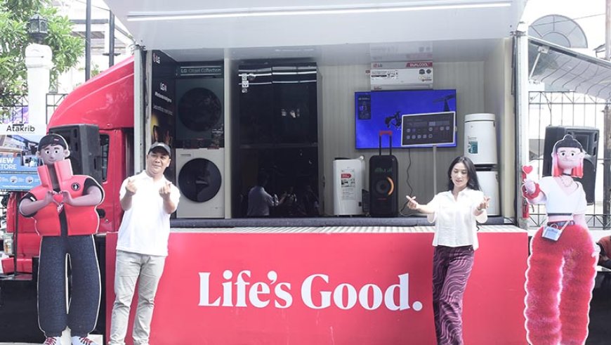 Saat Teknologi AI “Turun ke Jalan”: LG Bawa Inovasi Cerdas Lewat "Life's Good Truck"