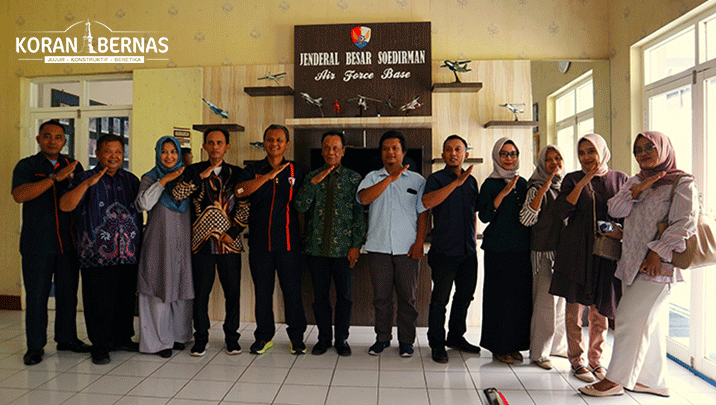 Unperba Menjajaki Kerja Sama dengan Lanud JB Soedirman