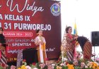 SMPN 31 Purworejo Gelar Purna Widya Kelas IX