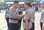 Kapolres Purworejo AKBP Andry Agustiano Pimpin Sertijab Tiga Pejabat Baru