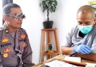Peduli Kesehatan Mata, Polres Purworejo Gelar Periksa Mata Gratis