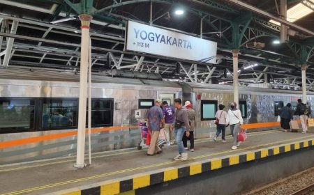 Penumpang KA di Daop 6 Meningkat Selama Libur Panjang Akhir Mei