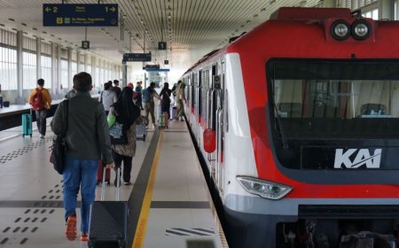 Mei 2025, Penumpang KA Bandara YIA Tembus 229 Ribu