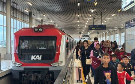 Libur Idul Adha, 78 Ribu Penumpang Terlayani KA Bandara