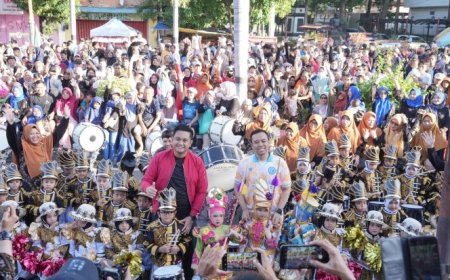 Dikembalikan ke Jalan Pemuda, CFD di Klaten Dipadati Warga