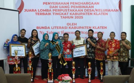 Perpustakaan Desa Kajoran Klaten Juara I Tingkat Kabupaten