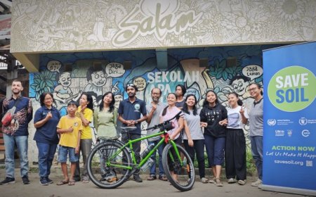 Sahil Jha Singgah di Sanggar Anak Alam, Berbagi Misi Menjaga Bumi
