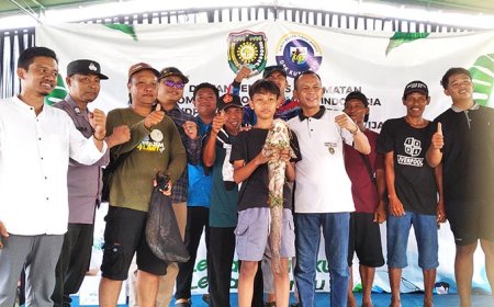 Ribuan Pemancing Padati Sungai Pringgowijayan, Berburu Hadiah Jutaan Rupiah